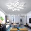 Modern Living Room Bedroom Remote Control Home Flowers Chandelier LED Light Fixtures