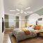 Post Modern Metal Chandelier for Home Iron Spider LED Pendant Light Luxury Living Room Ceiling Lamp