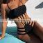 Women Sexy Cutout High Waisted One Piece Swimsuit Tummy Control Swimwear Brazilian String Bikini