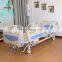 China Factory Adjustable Hospital Cheap 5 Functional Clinic Medical Patient Hospital ICU Bed with Sponge Mattress