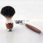 old fashioned 3 blades shaving razor and brush stand shaver set