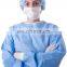 Disposable Sterile hospital Patients Surgical Gown sms knitted cuffs ppe nonsurgical gowns