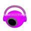 Waterproof LED Light Speaker Professional  Multi-function rechargeable cordless Portable plastic music speaker with led lighting