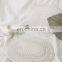 White Color Rattan Placemats Dining Table, Rattan Wall Decoration Beautiful Woven Wall Decor Basket