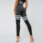 YYBD-0021, wholesale buttock high waist yoga pants women knitted seamless breathable stripe yoga fitness leggings