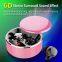 TWS 5.0 Metal Earbuds Mini Touch Control Earphone 6D Stereo Sound Headphone Blue tooth Wireless