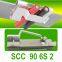 Wholesales SCC 90 6S 2 Stainless Steel 301 Good Looking PV Wire Clip Solar Panel Cable Clips