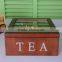 hot sale antique design luxury wooden tea box gift box packing