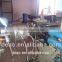 Dual column plastic recycling extruder screen changer