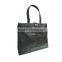 Elegant Black Diamond PU leather Ladies Tote Bag