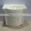 PVC white painted particle board side good price bathroom vanity Cabinet