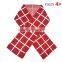 New Arrvial Wool Checked Plaid Winter Children Scarf