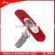2015 christmas gift 50kg colorful New Portable weighing luggage scale for UK market