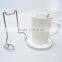 Cup holder, Desk cup holder, Office cup holder with stainless stirrer