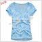 2016 new arrival women slim fit t shirt custom sportswear breathable t shirts