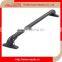 black aluminium roof side rails
