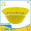 10 inch high quality yellow round shape melamine candy bowl