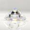 Synthetic AB Color Triangle Shape CZ Gemstone With High Quality