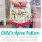 kids apron,mum and child apron set kids apron
