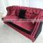 arabic red luxury velvet living room furniture