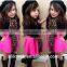 wholesale fashion children clothing set for 2-8 years girls 3pcs sets ith scarf