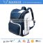 Customized logo printing high quality PU PVC leather baseball backpack bat backpack sport bag