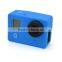 Silicone Case for the Camera Mainbody of GoPro Hero3+/3, Cover the one without LCD. Color: Black, Blue, Green, White, Rose GP165