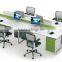 Aluminum partition office cubicle workstation with MDF board