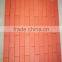 Smooth thin brick veneer red brick wall tile