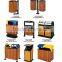 wooden plastice outdooor clealing tools recycling green waste trash bin