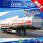 Tri axle oil tanker truck trailer use gasline storage liquid transporting 50000 liters fuel tank semi trailer                        
                                                Quality Choice