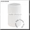 glazed ceramic white tumbler