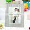 bulk wholesale new designed crystal glittery silk screen glass photo frame in cheap price