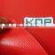 PVC coated tarpaulin 1000x1000D 20x20 650g Red