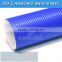 Car carbon fiber wrapping vinyl film,color carbon fiber sticker