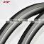 china full carbon gloss / matte finish 700c tubular rim