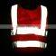 EN1150 polyester high visibility reflective custom kids/child safety vest apparel