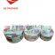nested round paper gift box with hot-stamping