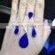 Fashionable hot sale double sided pearl earring