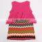 (K3861) kids clothes girl t shirt new fashion patchwork design nova brand kids wear sleeveless girls shirts for baby in summer