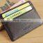 Men's leather wallet leather card holder, small leather card pouch
