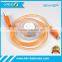 smile face Retractable LED flat Micro USB cable 2A fast charging 1M lenght with LED light up                        
                                                Quality Choice
