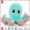 Lovely 2015 new design plush ocean animals soft toy octopus