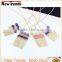 China Factory Direct Sale New Design Natural Stone Chain Tassel Necklace Jewelry