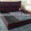 luxury leather bed, genuine leather bed, import italian leather bed top grain leather