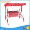 High quality 2 seats kids hanging chair, kids swing chair