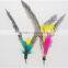 Cat Kitten Toy Feather Tiggerling tickerling Tickle Stick Dangling Fur Toy