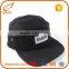 Custom blank corduroy flat brim label wool snapback cap