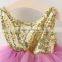 Children Frock Model Baby Girl Wedding Dress Designer One Piece Party Dress