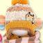 MS81058C Latest style winter kids cute pattern knitted hats